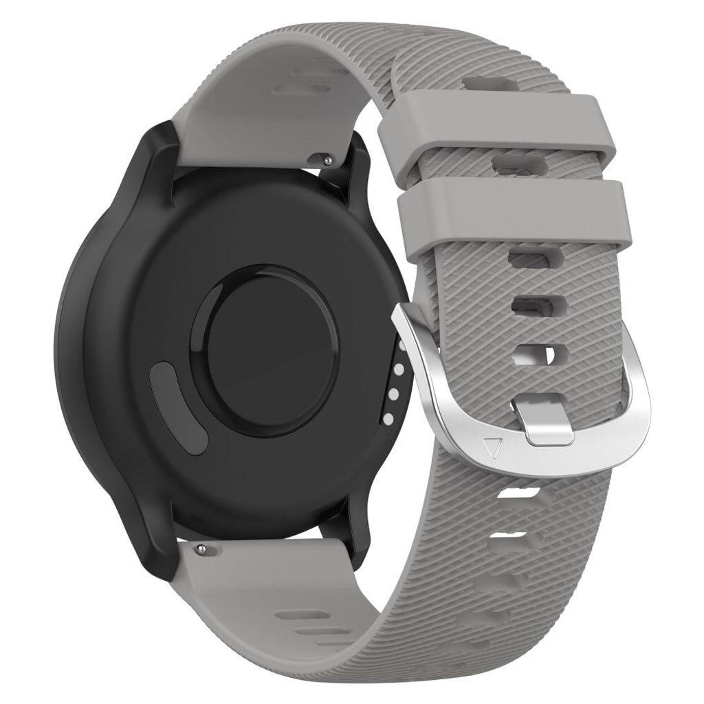 Garmin VivoMove/Venu/VivoActive/Forerunner etc. Klockarmband i silikon - Grå