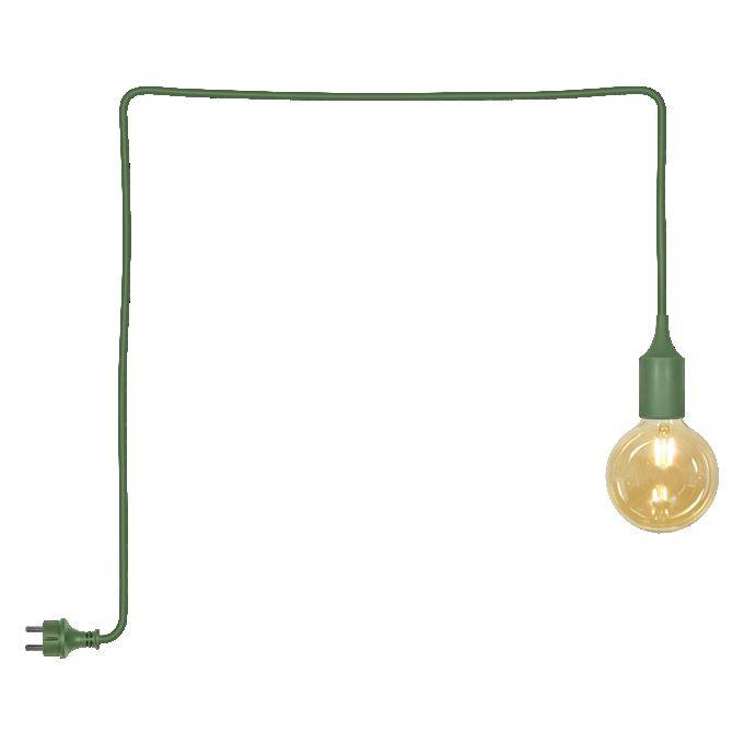 OSRAM ENDURA Decor Portable Pendant 5m 2.5W 824 E27 grøn