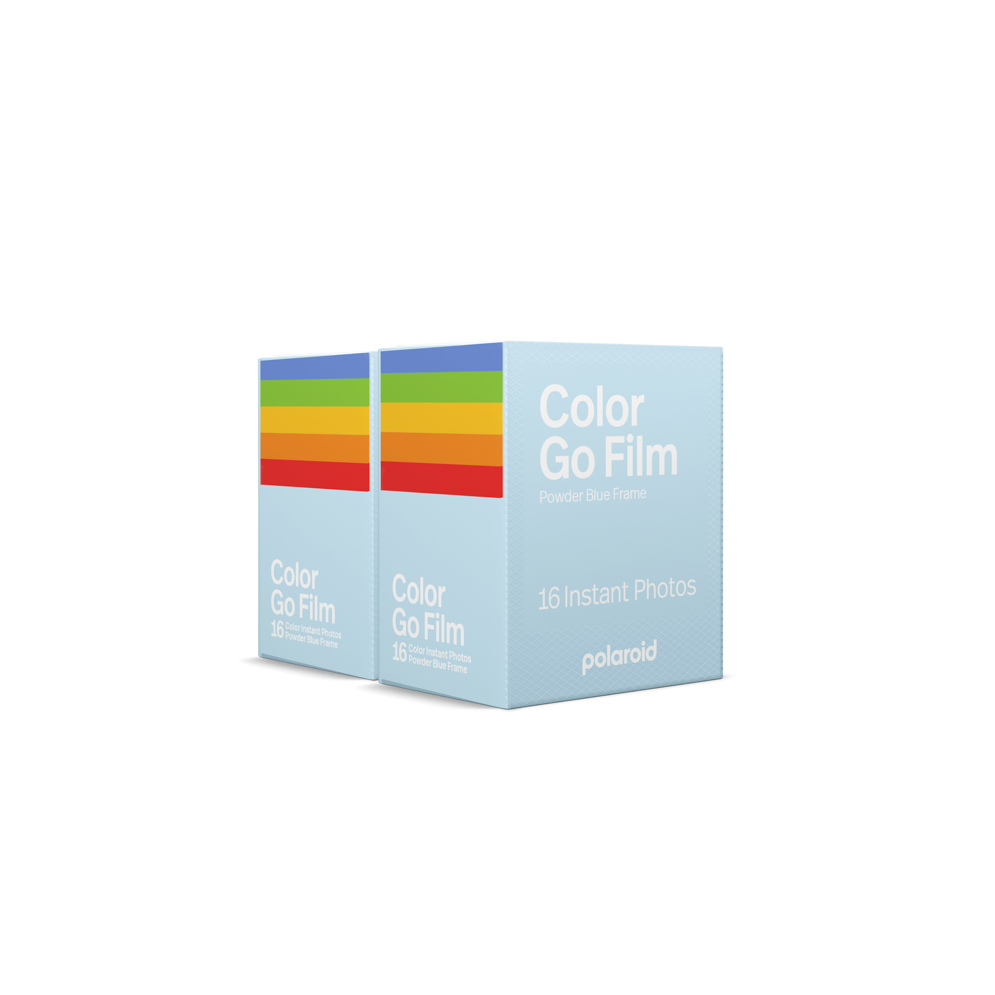Polaroid Go Color Film Double Pack – Powder Blue Frame x2