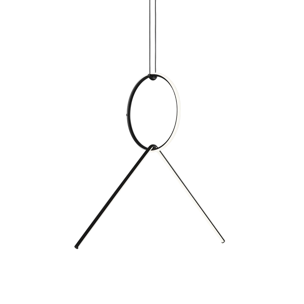 Arrangements 2, Round S / Broken Line inkl. baldakin fra Flos - Jacobsen Plus