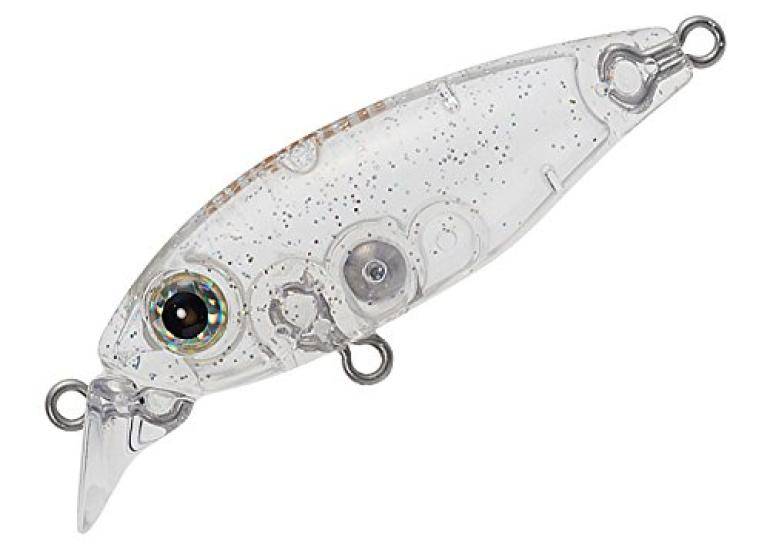 SMITH LTD Minnow Gunship F 45mm Clear Glitter Lure 4.0g #04