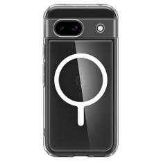 Spigen Google Pixel 8a Ultra Hybrid Cover - MagSafe Kompatibel - Gennemsigtig / Sort