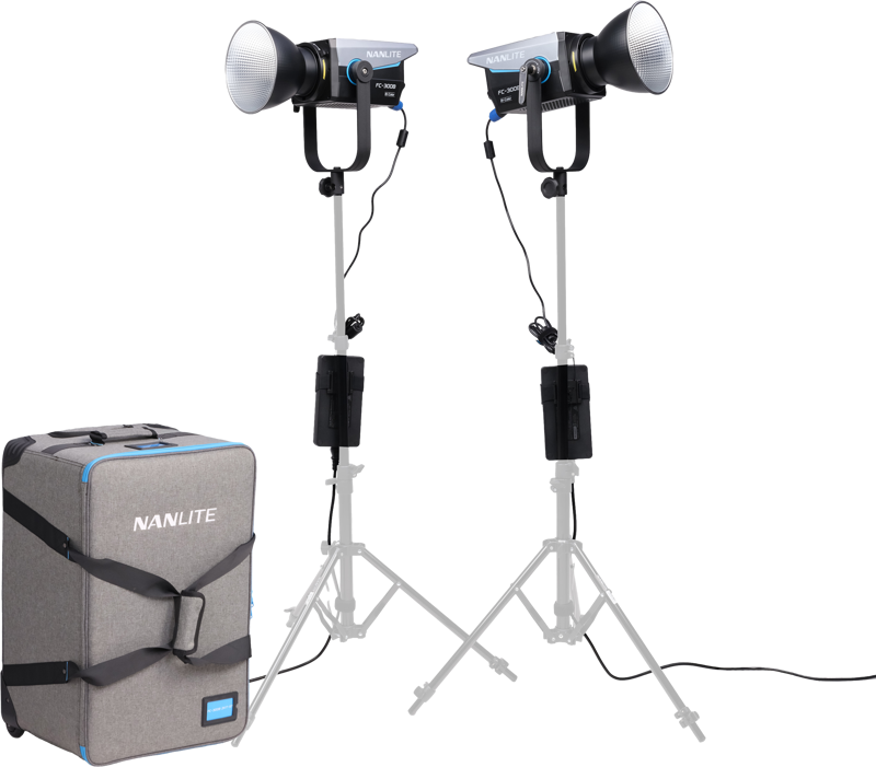 Nanlite FC-300B 2-Light Trolley Case Kit