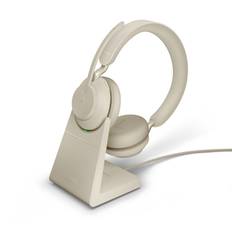 JABRA HEADSET EVOLVE2 65 LINK380A MS STEREO STAND BEIGE