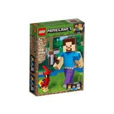 LEGO MINECRAFT Stor Steve-figur med papegøje 21148