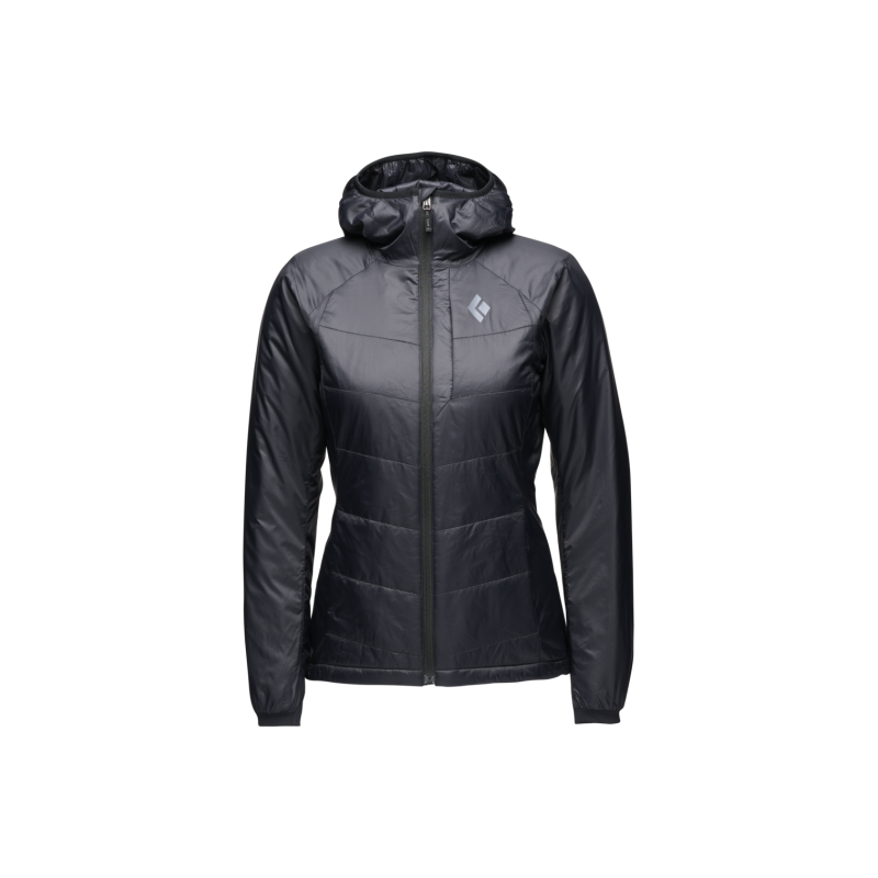 Black Diamond Solution Hoody - Syntetjacka - Dam Black S