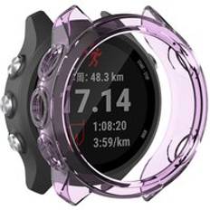 Tpu protectorfodral för garmin forerunner 245m klockbandsrem soft cover shell för garmin forerunner 245 gps-klockatillbehör