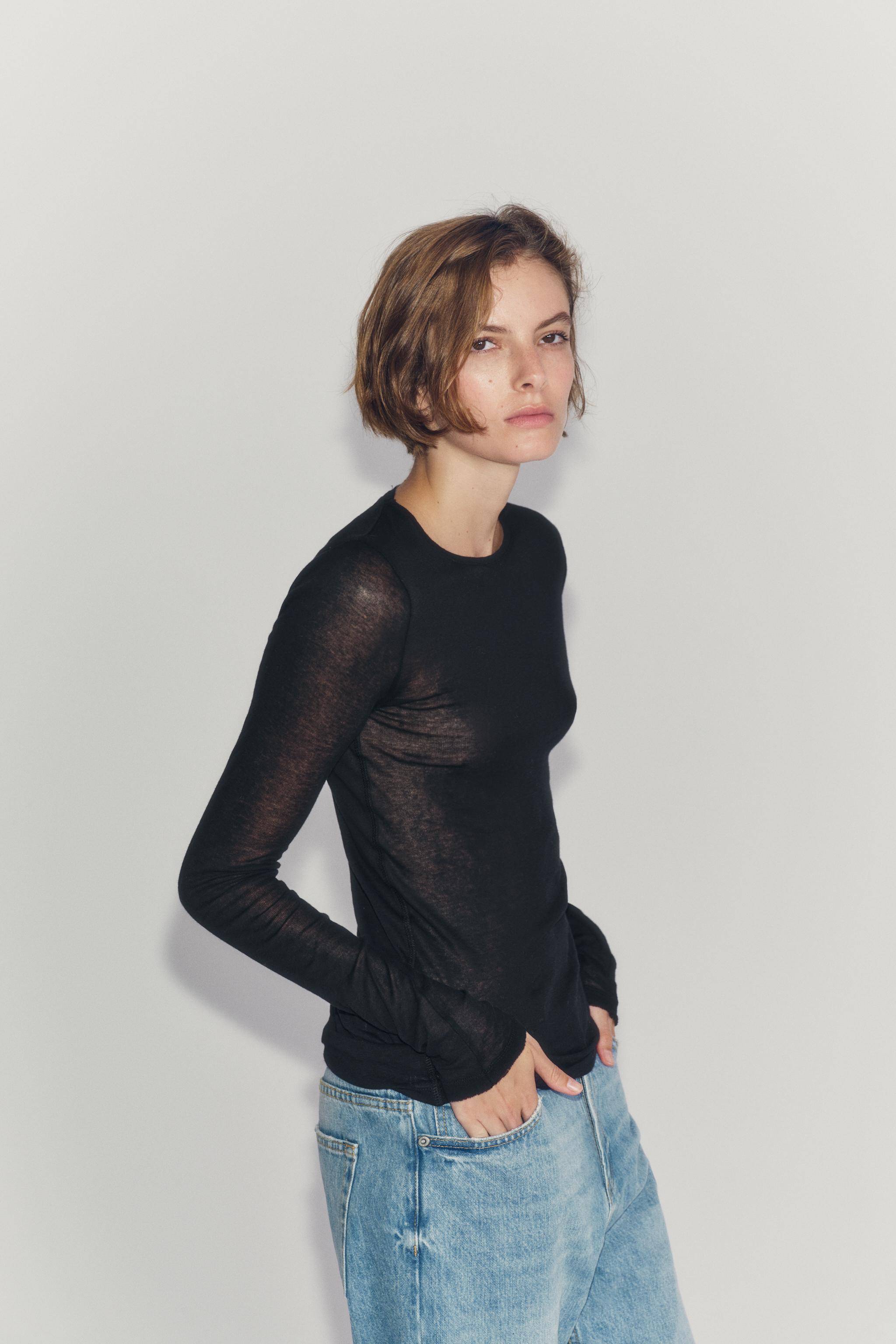 SUPIMA® LANGÆRMET T-SHIRT