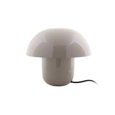 Leitmotiv bordlampe Mushroom H25 grå E14