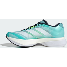 Adidas Adidas Adizero Boston 13 Skor Löparskor Flash Aqua / Cloud White / Lucid Lemon - UK 8