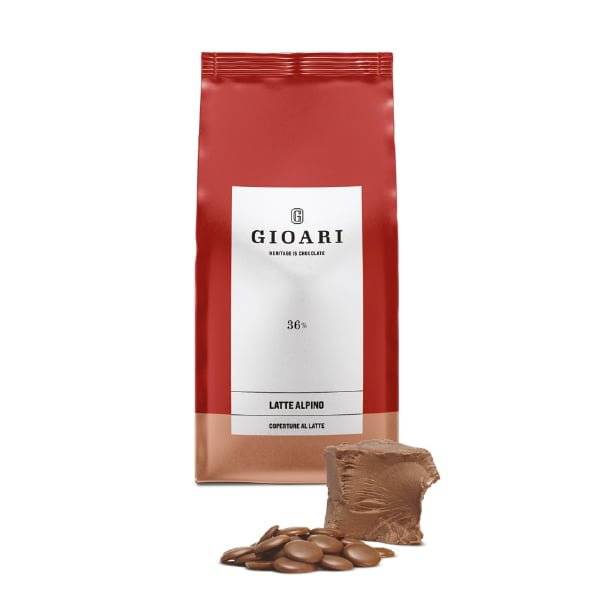 MJÖLKCHOKLAD 36% LATTE ALPINO GIOARI 3KG