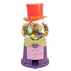 Grupo Erik Willy Wonka Gumball Machine | Willy Wonka & The Chocolate Factory Vending Machine | 10 x 5 x 5 inches - 25.4 x 12.6 x 12.6 cm | Wonka Bar | Wonka Golden Ticket