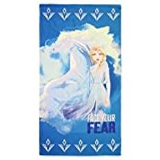 Disney Elsa Frost II strandhandduk i mikrobomull, cm, 140 x 70 100 % PL