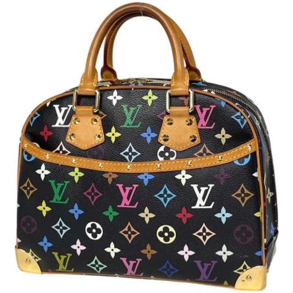 Louis Vuitton Vintage Pre-owned Vintage Monogram Multicolore Håndtaske - Vintage - Dame - Sort - ONE SIZE -