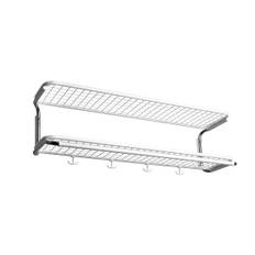 NYSKICK - Hatthylla Classic - Vit/Krom, 80 cm