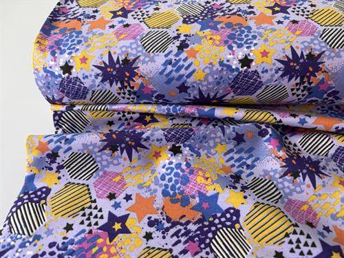 Let isoli - lys lilla med crazy print