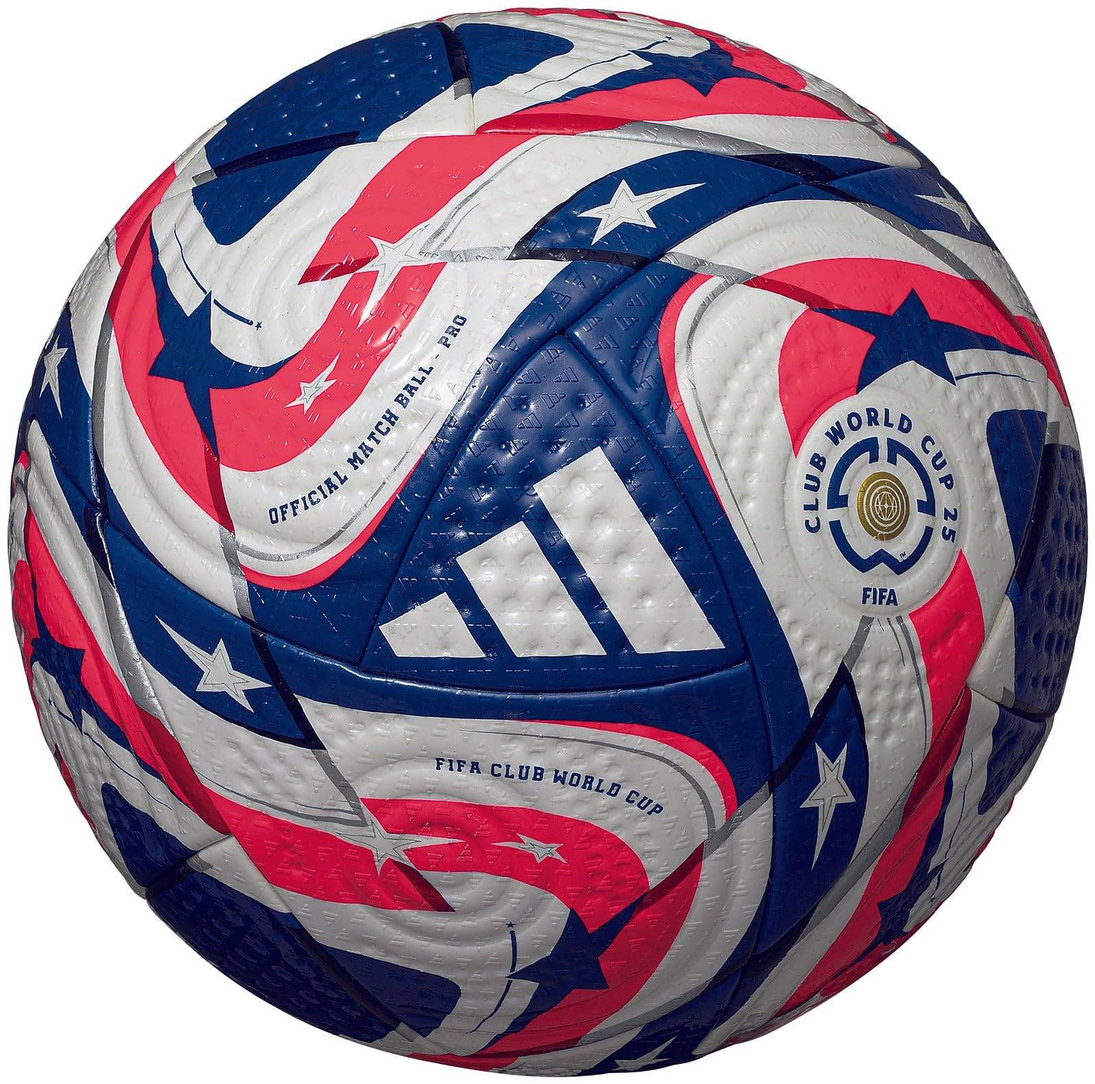 Adidas Soccer Size Certified for High and Junior High FIFA 25 Mundial de ADF510 Ball, 5, Adults, Colleges, Schools, Schools, Clubes, White, vit