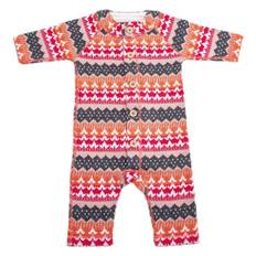 Lyhde Knit Overall Orange, Unisex, Kläder, basskikt, Orange, 62 (62)
