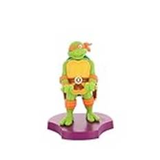 Cable Guys Holdem - TMNT Michelangelo Collectible Small Tech Accessories & Phone Holder/Stand (iPhone, Samsung, Air Pods, Earbuds, Earphones)