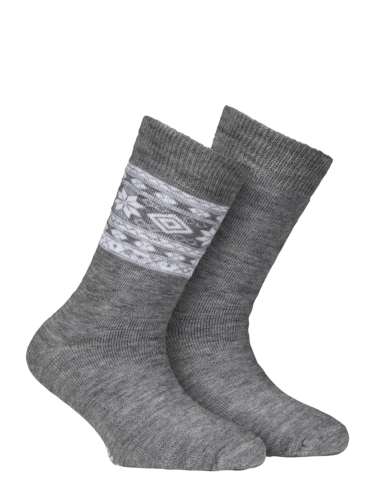ALPACASOCKS&CO Merino Lifestyle Kids 2-Pack | Grey | 31-33