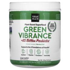 Vibrant Health, Green Vibrance +25 Billion Probiotics, Version 21.0, 5.82 oz (165 g)