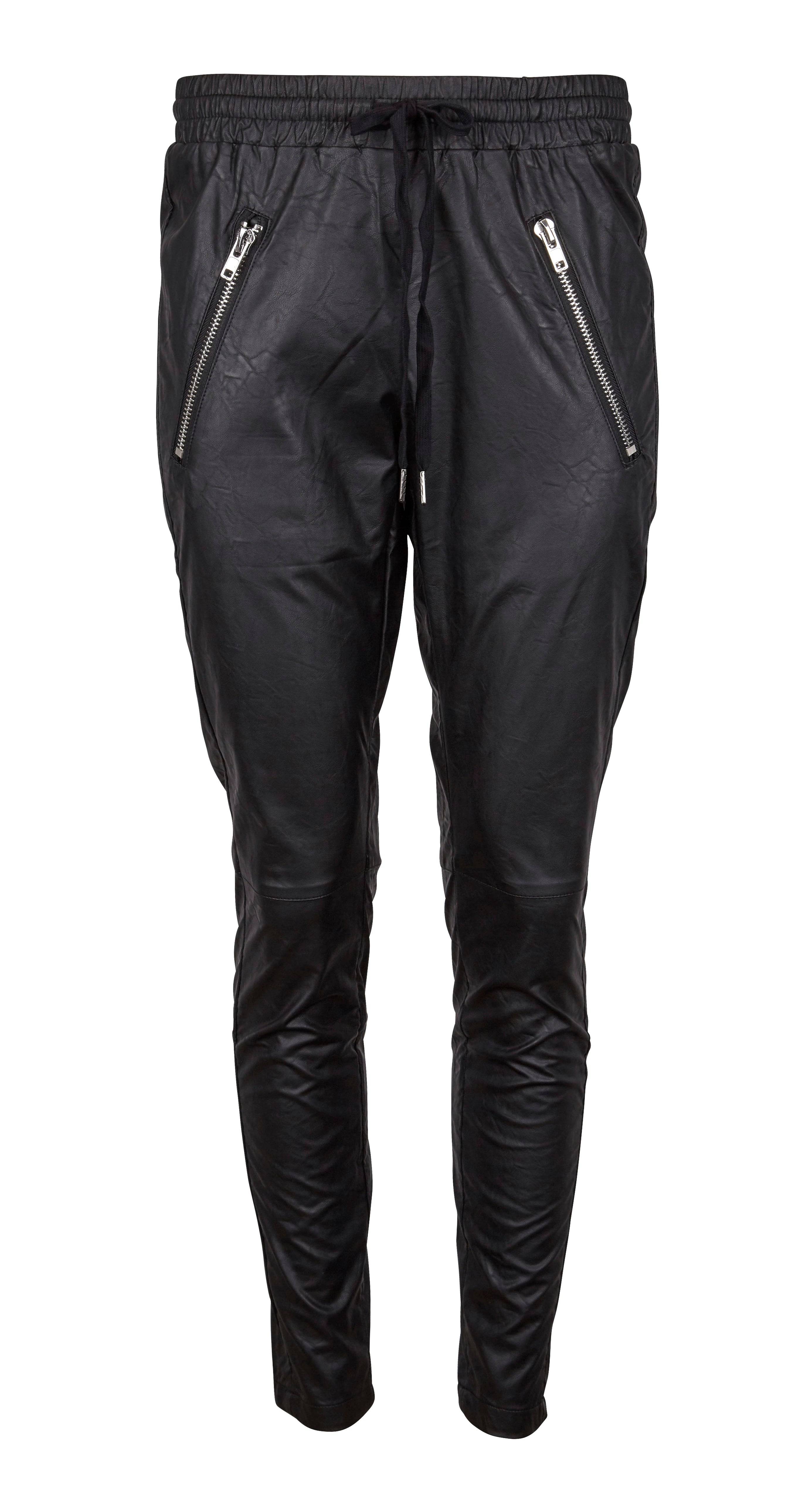 Rue de Femme Bukser Skin Fatale Sort m. Sølv - XL