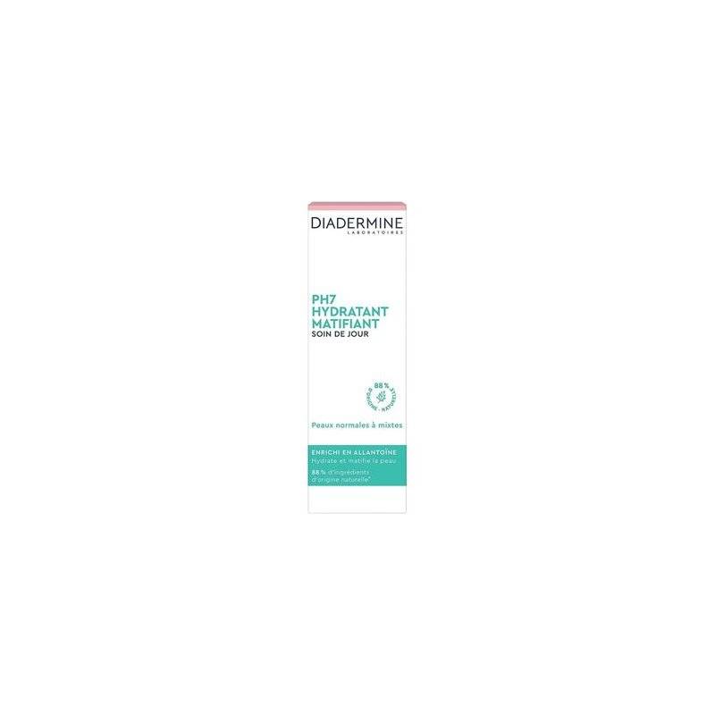 Diadermine pH7 Hydrating Mattifying crema giorno in tubo - pelle grassa disidratata 50ml