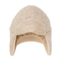 Huttelihut - Uld hue - Beige - str. 2-4 år