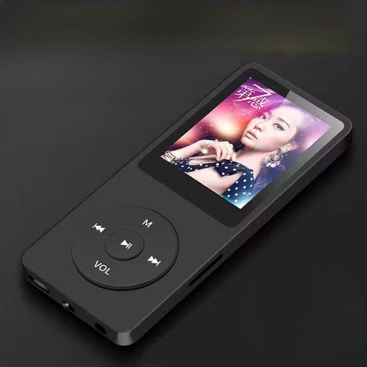 Premium Bluetooth Out-of-Band MP3-musikspelare, Bärbar MP4 för studenter med 1,8-tums skärm och kortplats, Utökningsbar upp till 128 GB