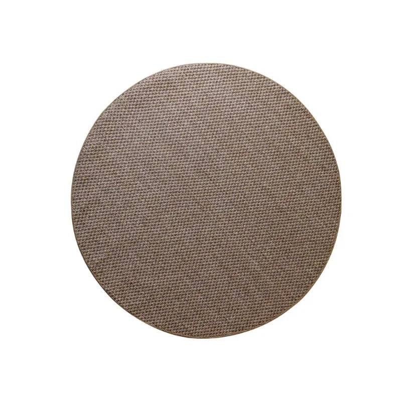 Massimo Belize Gulvtæppe Ø200, Taupe.