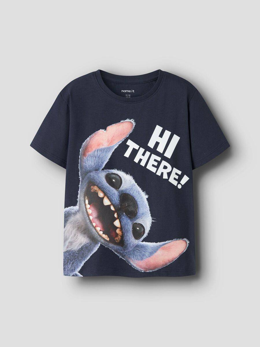 Stitch T-shirt - Blå - 116