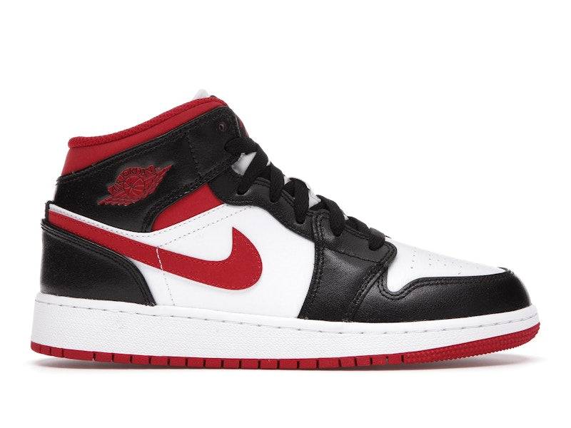 Jordan 1 Mid Gym Red Black White (GS) - 36 / Standard