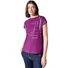 Stora placerade linjer form, Anemon rosa, XL