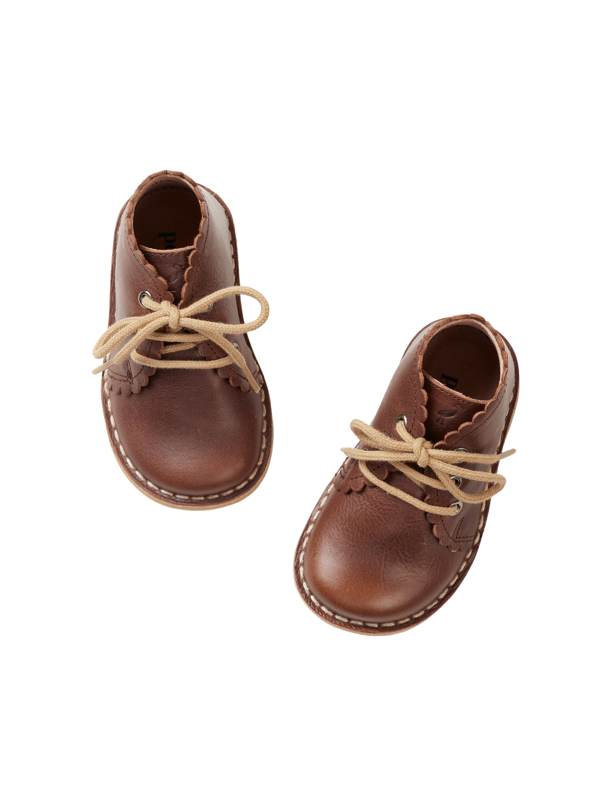 Scallop Boot - Hazelnut - 21