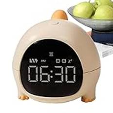 Dinosaurieklocka för barn,Dinosaurieklocka - Desktop väckarklocka för barn - Söt dinosaurie Wake Up Light Sleep Trainer Clock, Sovrumsdekor Väckarklocka Nattljus