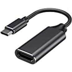 USB C till HDMI-adapter 4K för Mac OS, Typ-C till HDMI-adapter [Thunderbolt 3], kompatibel med MacBook Pro 2019/2018/2017, Samsung Galaxy S10/S9/Note 8, Microsoft och mer