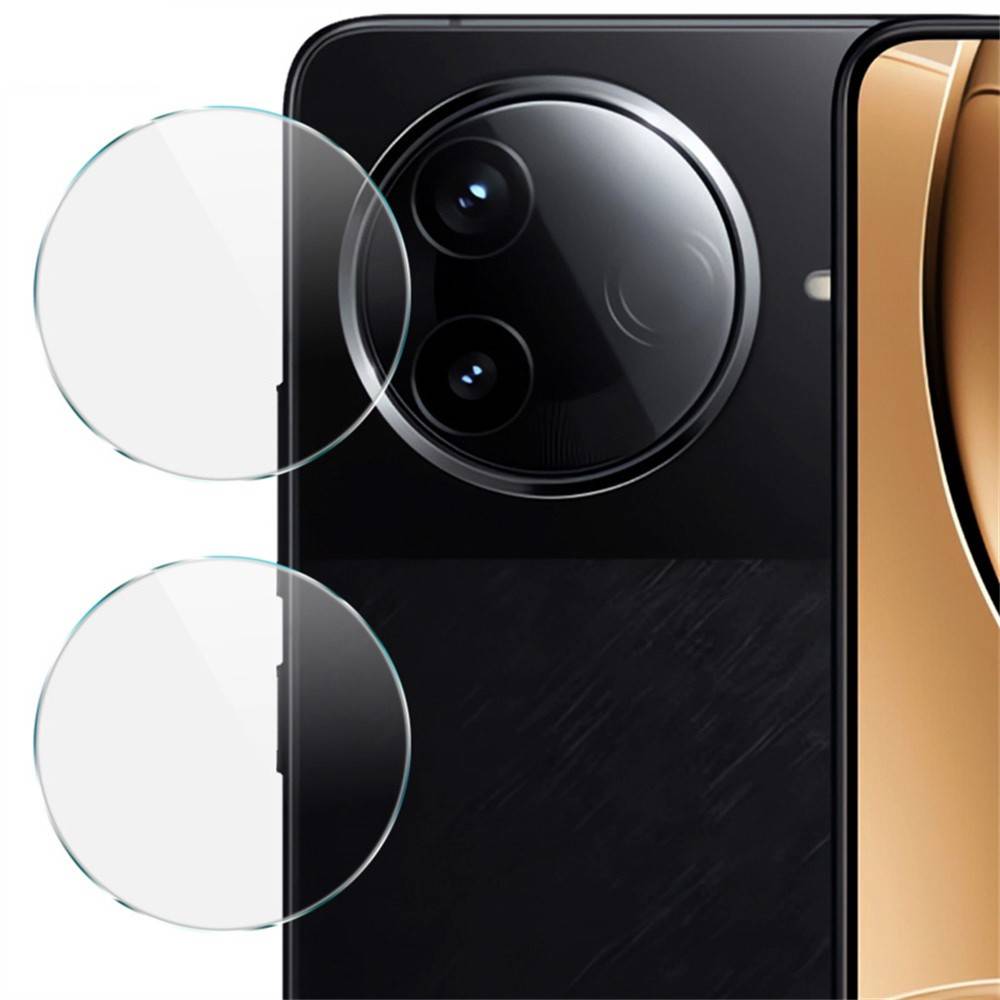 Imak 2-pack Härdat Glas Linsskydd Xiaomi Poco F7 Pro Genomskinlig