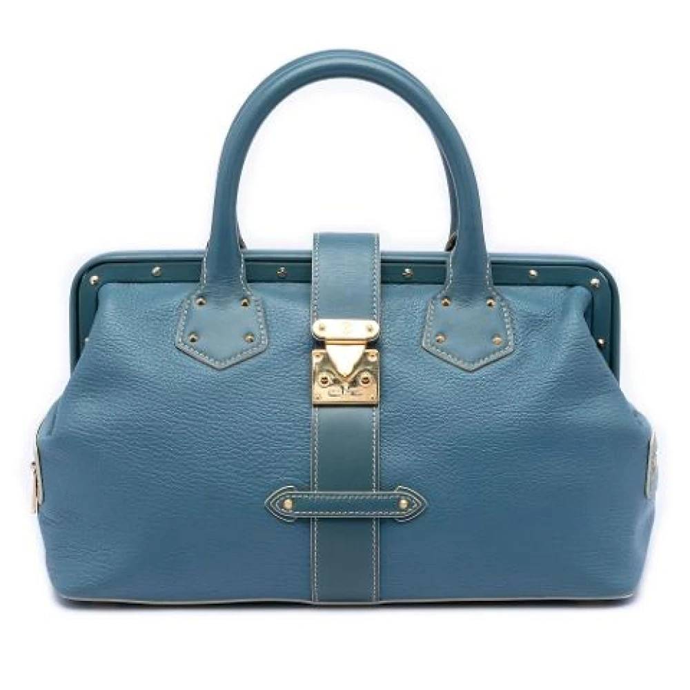 Louis Vuitton Vintage Pre-owned LIngenieux PM - Vintage - Dame - Blå - ONE SIZE - Uld