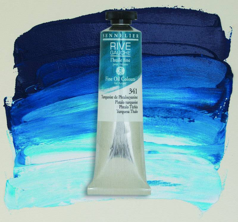 Sennelier Rive Gauche Oljefärg 40 ml Turquoise 341 (3F)
