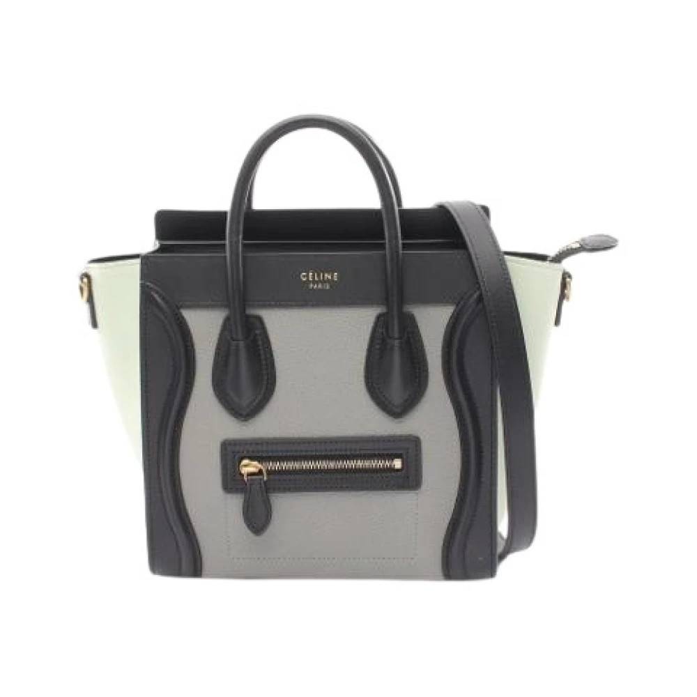 Celine Vintage Pre-owned Vintage Håndtaske - Vintage - Dame - Flerfarvet - ONE SIZE - Læder