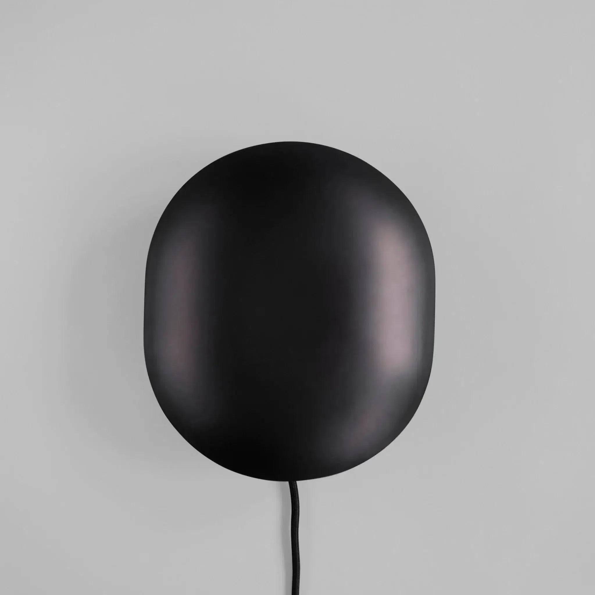 Clam Wall Lamp - Burned Black.