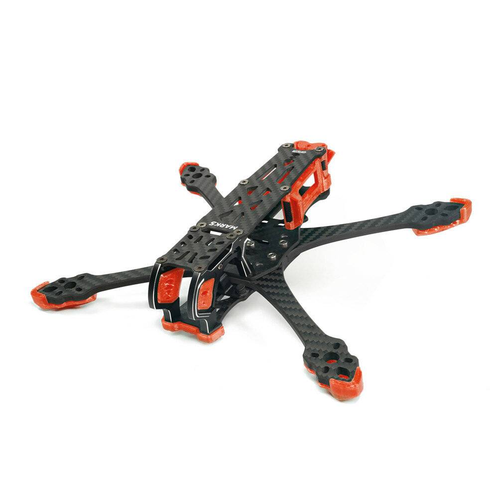 Geprc MK5X 225mm hjulbas 5mm Arms Tjocklek 5-tums Klämd X-ramset Stöd för DJI O3 Air-enhet för Freestyle RC Drone FPV Ra