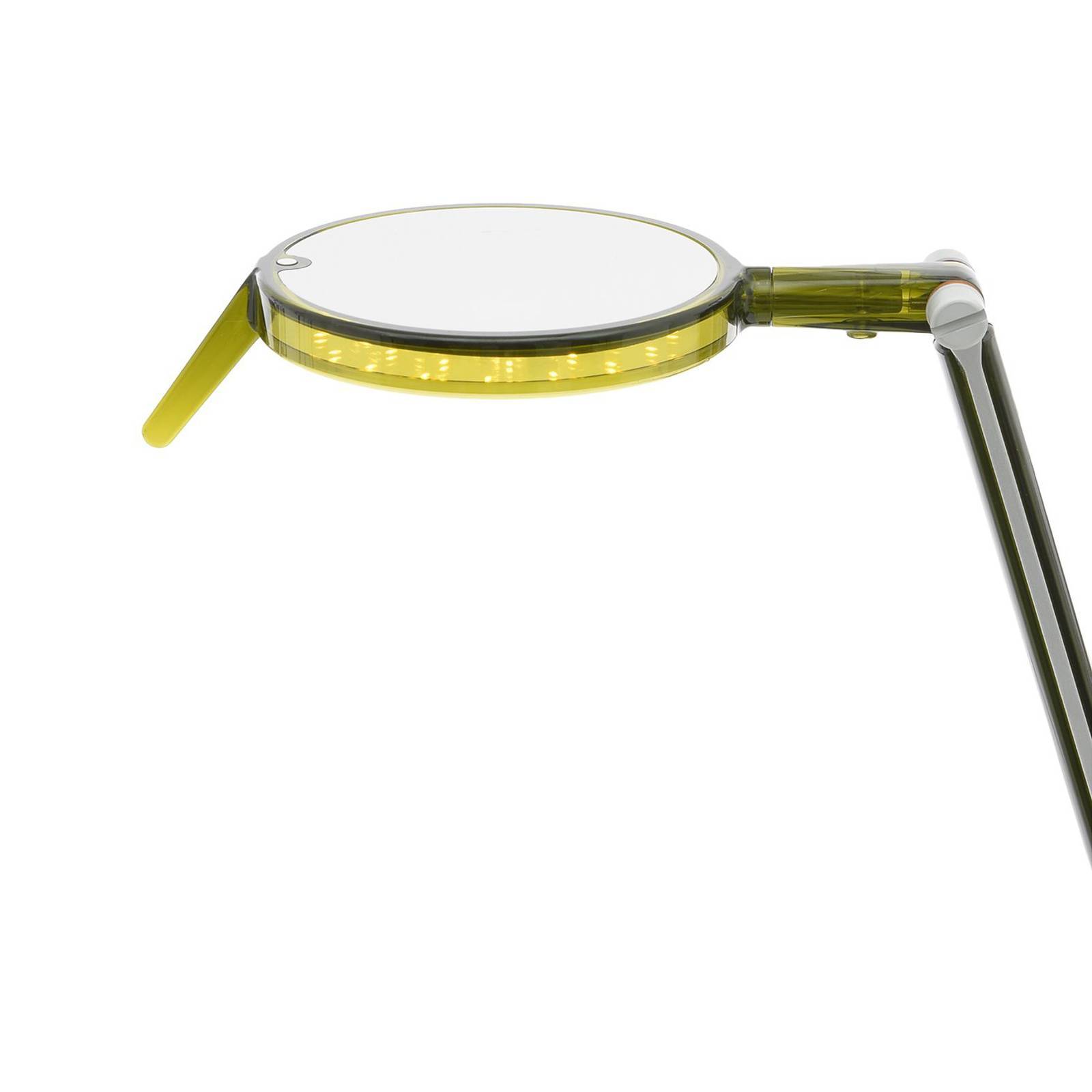 Kartell LED skrivbordslampa Aledin Tec, Grön, Vardagsrum / matsal, Syntetmaterial, Modern, LED-bordslampa