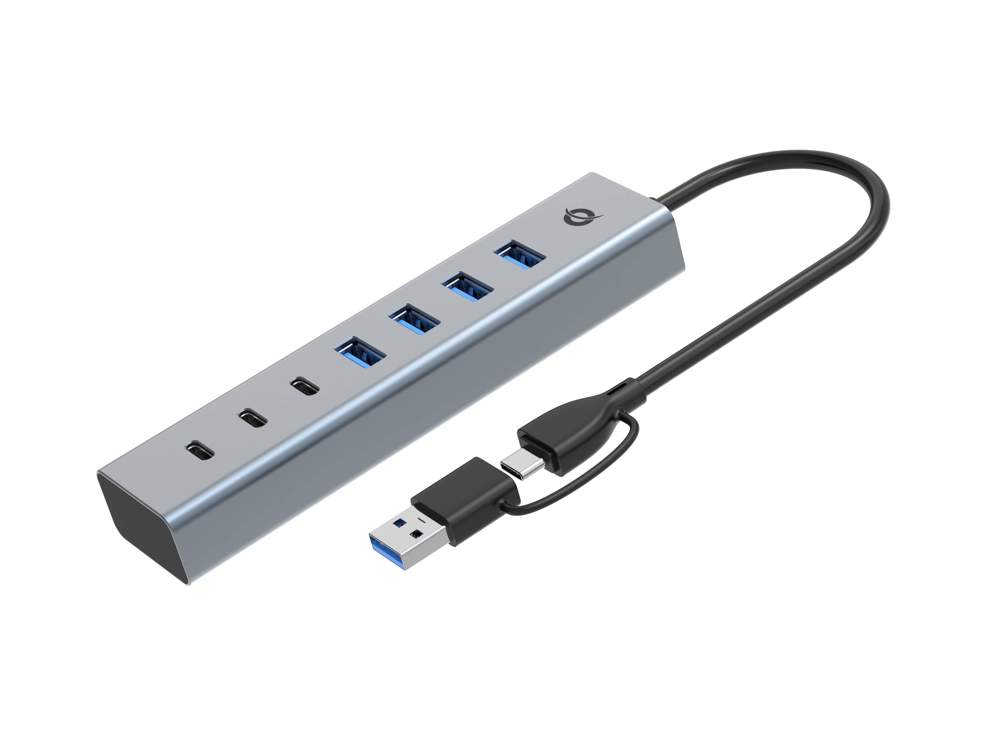 7-Port USB 3.2 HUB Alu