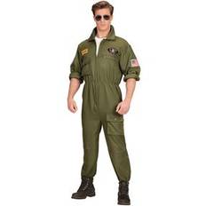 Top Gun Inspirerad Jumpsuit Maskeraddräkt