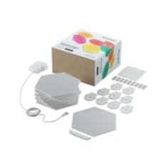 Nanoleaf Shapes Smarter Kit - Trådløst belysningssæt - LED x 9 - 2 W - klasse G - 16 millioner farver - 1200-6500 K - hexagon