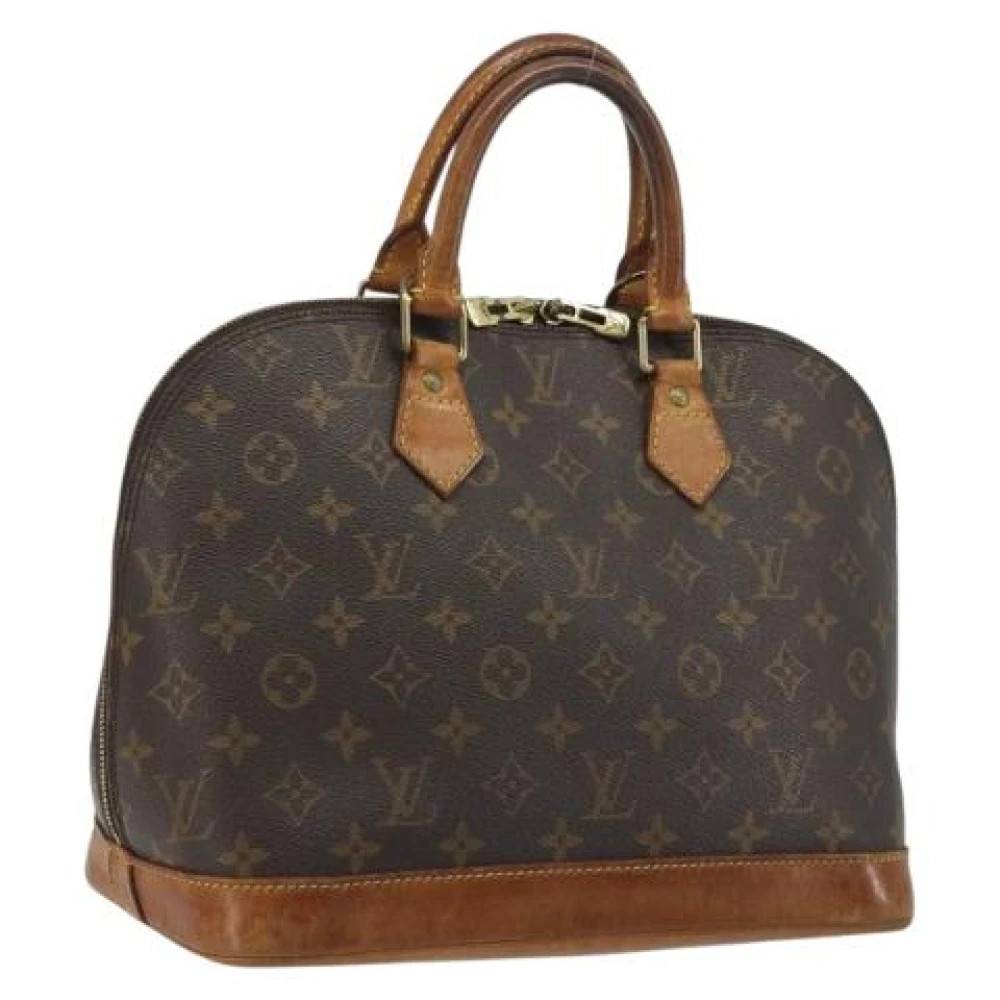 Louis Vuitton Vintage Pre-owned Hand Bag - Vintage - Dame - Brun - ONE SIZE - Læder