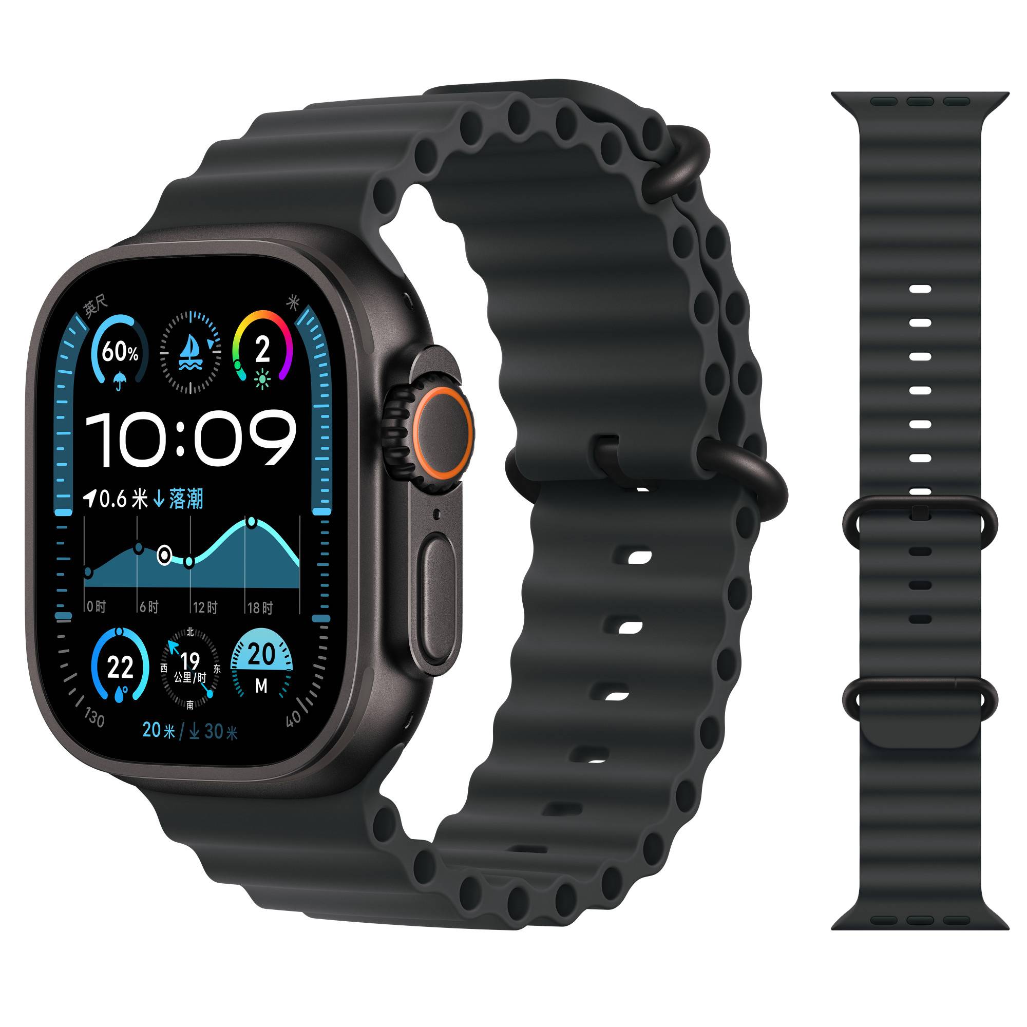 Ocean Strap for Apple Watch Band Ultra 3 2 49mm 44mm 40mm 45mm 41mm 46mm Silicone Correa Bracelet iWatch Series 7 6 SE 8 9 10 11