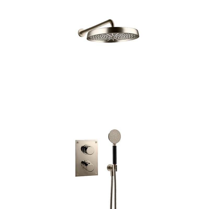Takduschset Tapwell ARM7268 Edition 2 för Inbyggnad - Borstad Nickel