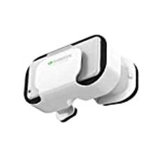 VR 5.0 headset för Samsung Galaxy A6 smartphone Virtual Realite 3D-glasögon spel justerbar (vit)